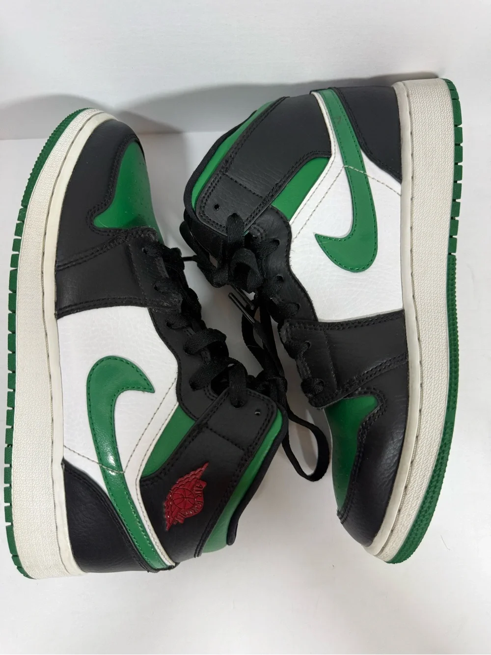 Nike Air Jordan 1 Mid - Green/Black/White